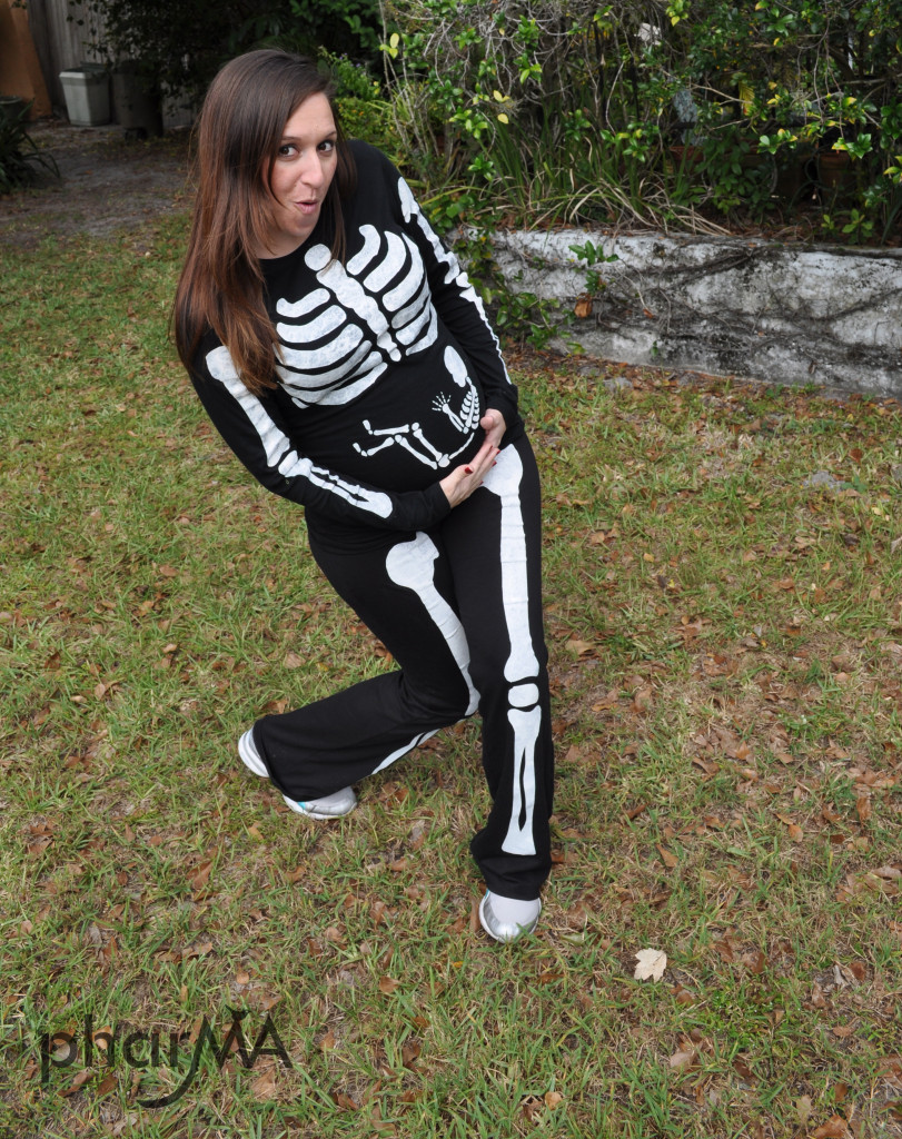 Skeleton Costume DIY
 Pregnant Skeleton Costume The PharMA