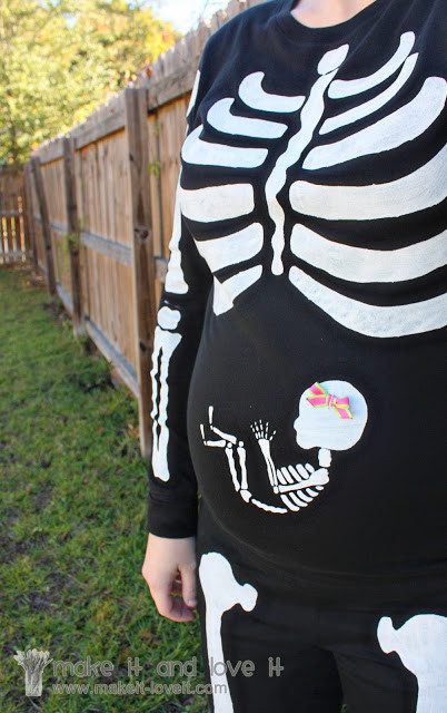 Skeleton Costume DIY
 Halloween costumes for moms