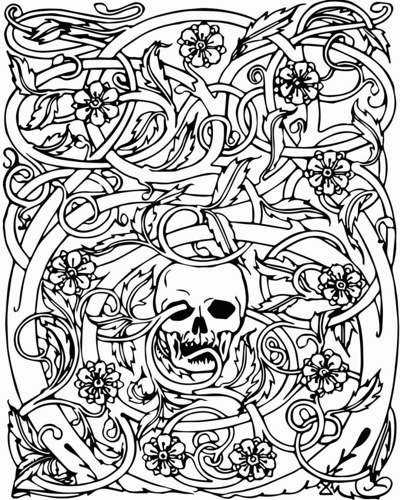 Skull Coloring Pages For Kids
 Free Printable Skull Coloring Pages For Kids