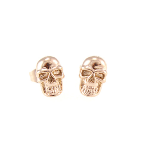 Skull Stud Earrings
 Skull Stud Earrings 14KP