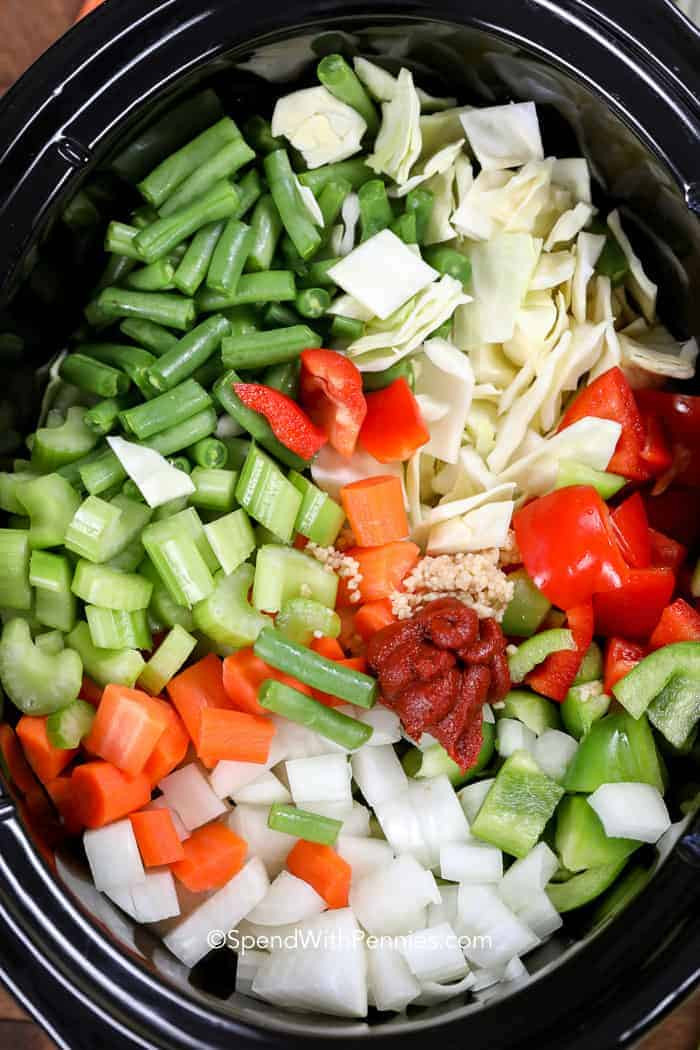 Slow Cooker Cabbage Recipes Vegetarian
 Slow Cooker Cabbage Soup Spend With Pennies