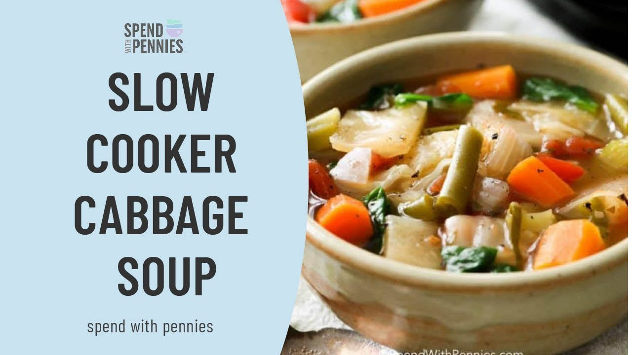 Slow Cooker Cabbage Recipes Vegetarian
 Slow Cooker Ve able Cabbage Soup