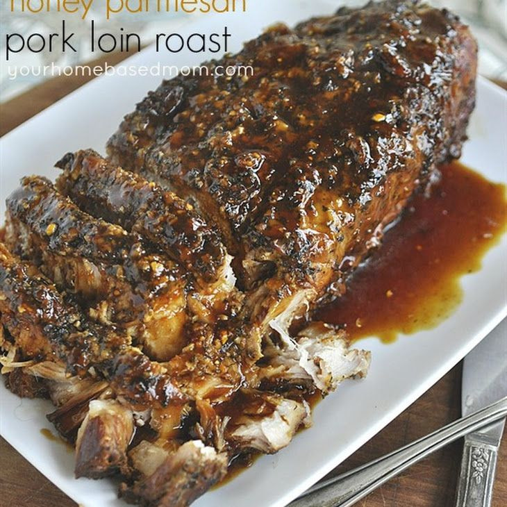 Slow Cooker Recipes Boneless Pork Loin
 Slow Cooker Parmesan Honey Pork Loin Roast Recipe Main