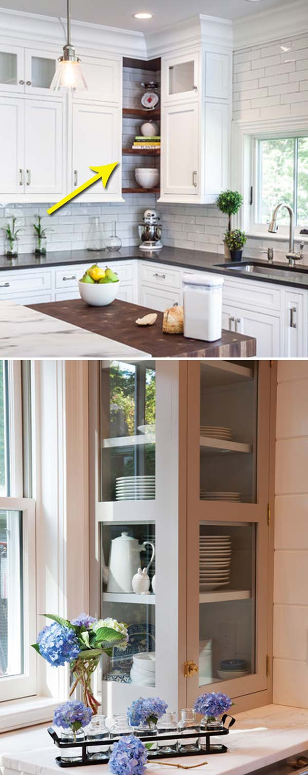 Small Corner Cabinet For Kitchen
 Fabulous Hacks to Utilize The Space of Corner Kitchen Cabinets