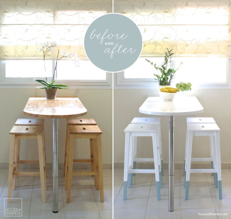 Small Kitchen Table With Stools
 link party 145 week of 3 13 14