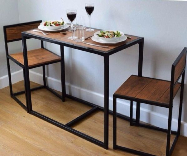 Small Kitchen Tables For Two
 Small Kitchen Table And 2 Chairs Space saver Dining Table
