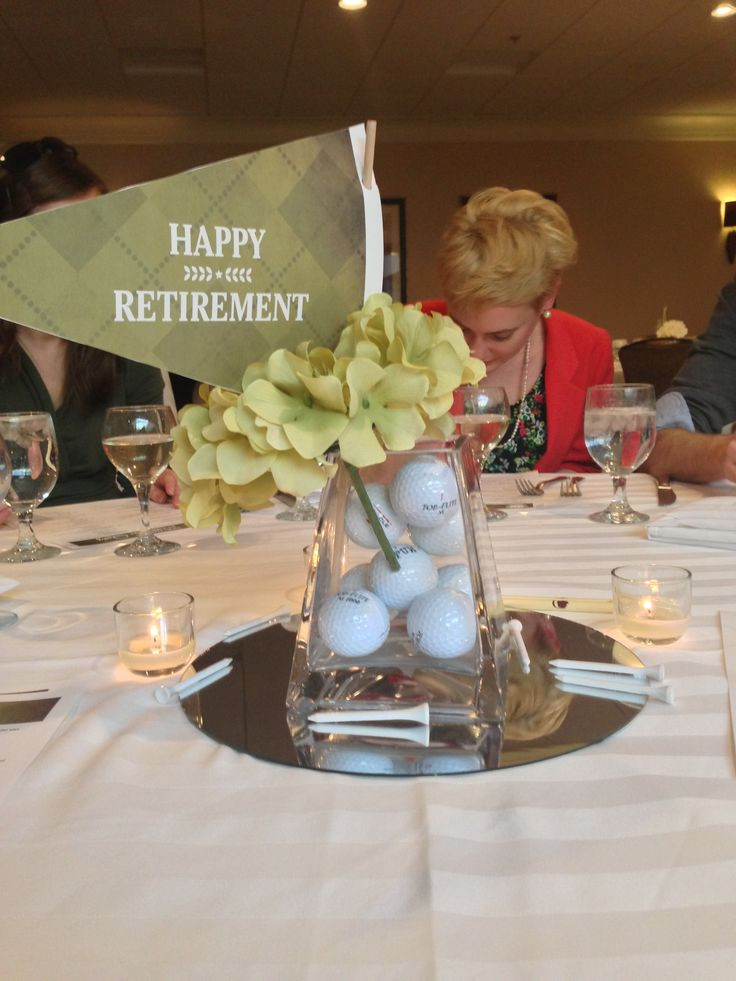 Small Retirement Party Ideas
 78 best Golf Centerpieces images on Pinterest
