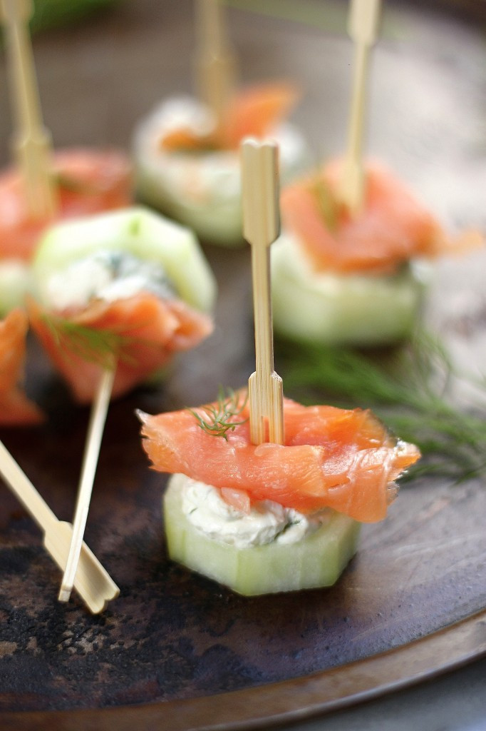 Smoked Salmon Cream Cheese Appetizers
 Smoked Salmon and Cream Cheese Cucumber Bites Baker by