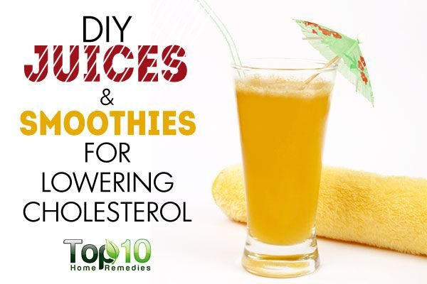 Smoothies To Lower Cholesterol
 DIY Healthy Juices and Smoothies for Lowering Cholesterol