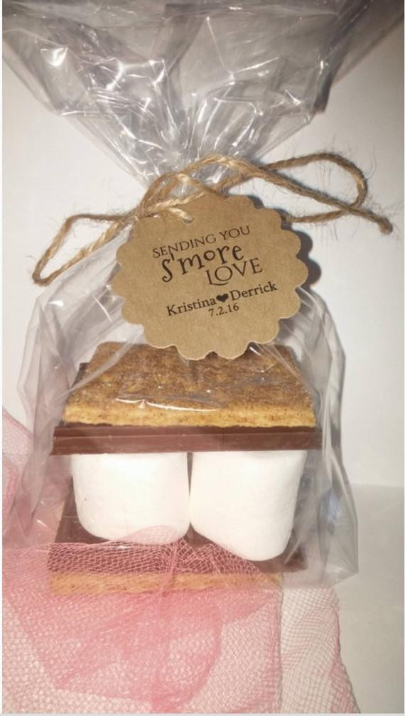 Smores Wedding Favors
 DIY Wedding Favor S mores Kits for Weddings Parties Thank