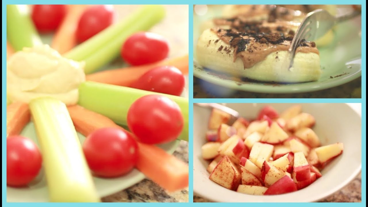 Snacks That Are Healthy
 Healthy Snacks for After School ♡ Quick and Easy