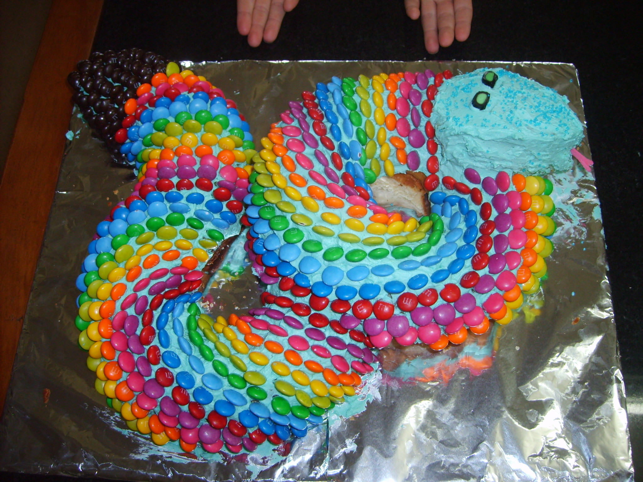 Snake Birthday Cake
 Snake Cakes – Decoration Ideas