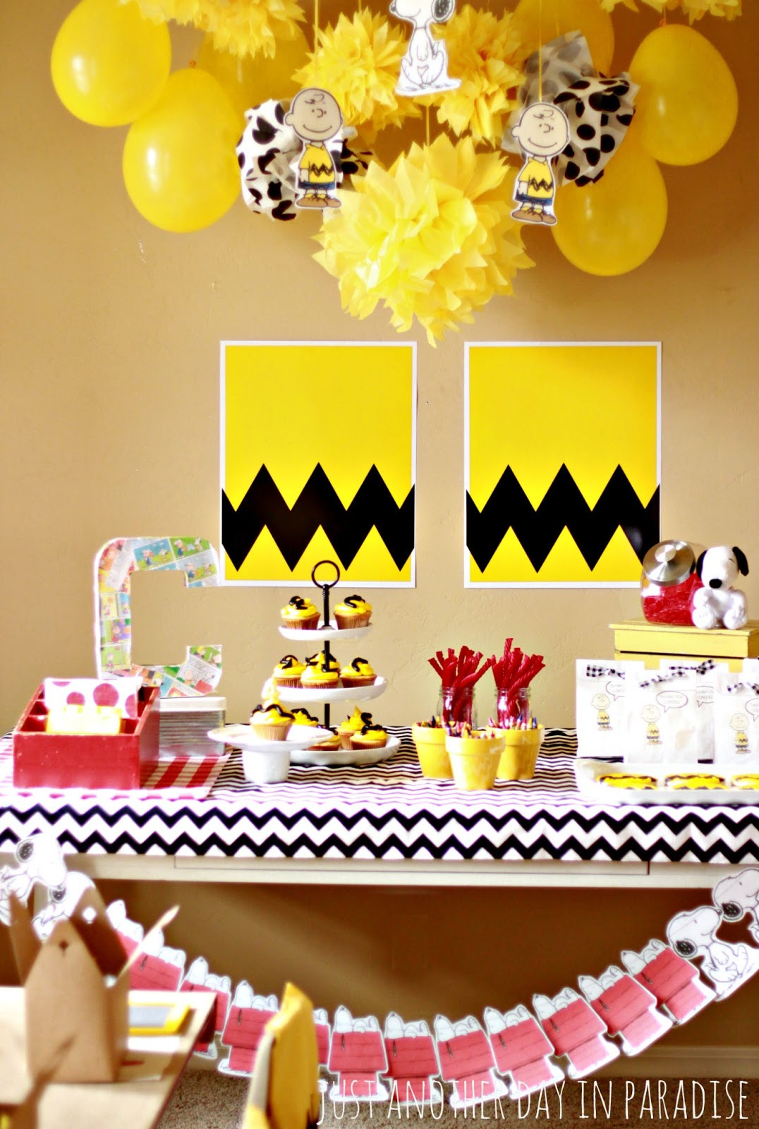 Snoopy Birthday Party
 Larissa Another Day A Charlie Brown Birthday Party