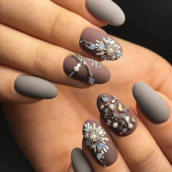 Snow Nail Designs
 Winter Nails Designs Cute Ideas For You