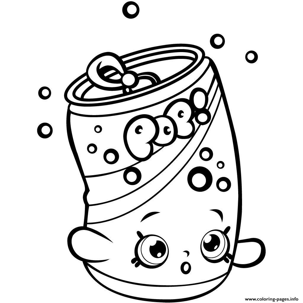 Soda Pop Girls Coloring Pages
 Soda Pops Shopkins Season 1 For Kids Coloring Pages Printable