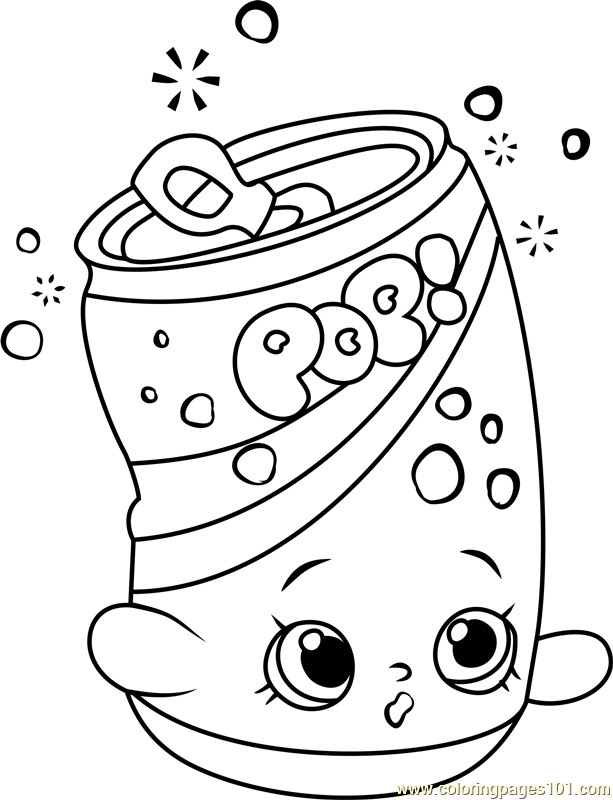 Soda Pop Girls Coloring Pages
 Soda Pops Shopkins Coloring Page Free Shopkins Coloring