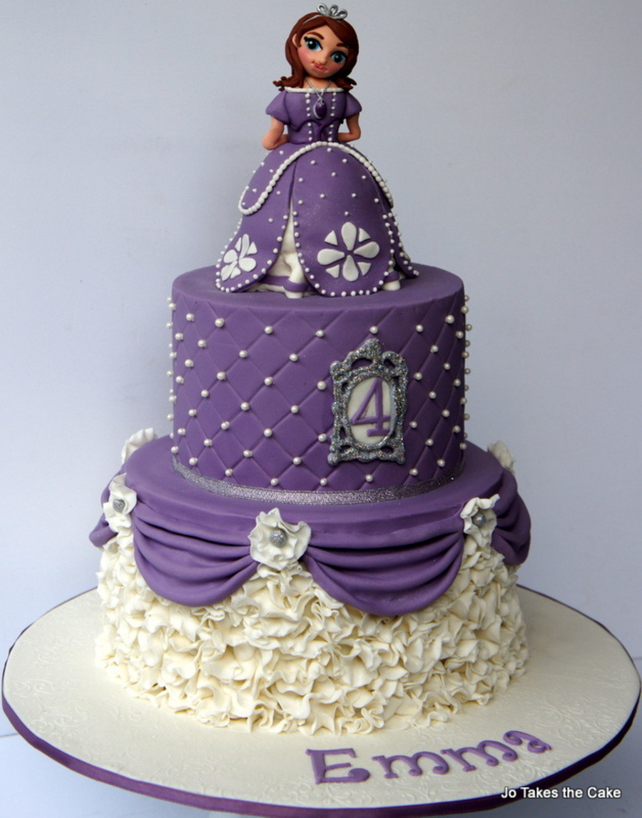 Sofia Birthday Cakes
 Princess Sofia Themed Birthday Cake CakeCentral