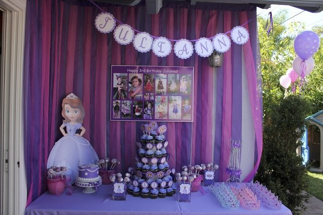 Sofia The First Birthday Party Decorations
 17 Best images about Sofia the First Princess Theme
