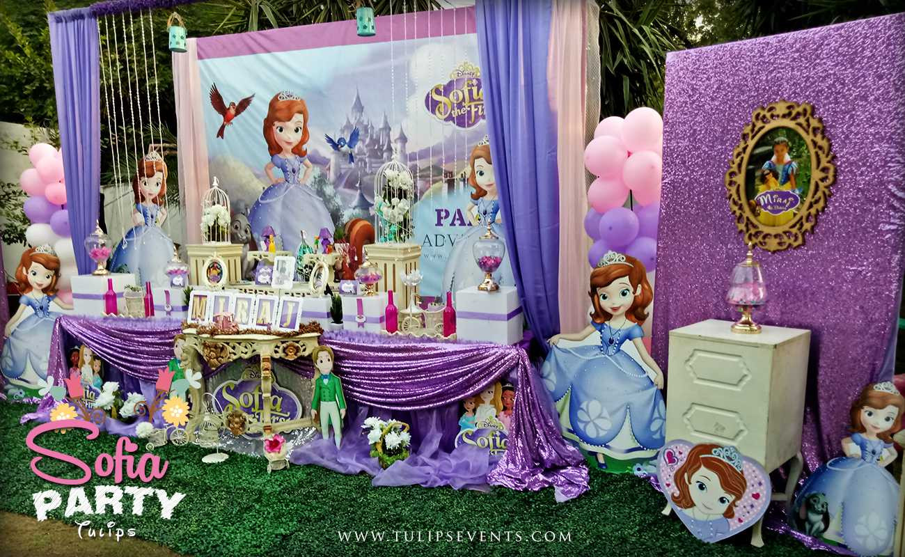 Sofia The First Birthday Party Decorations
 Best Birthday Themes For Girls