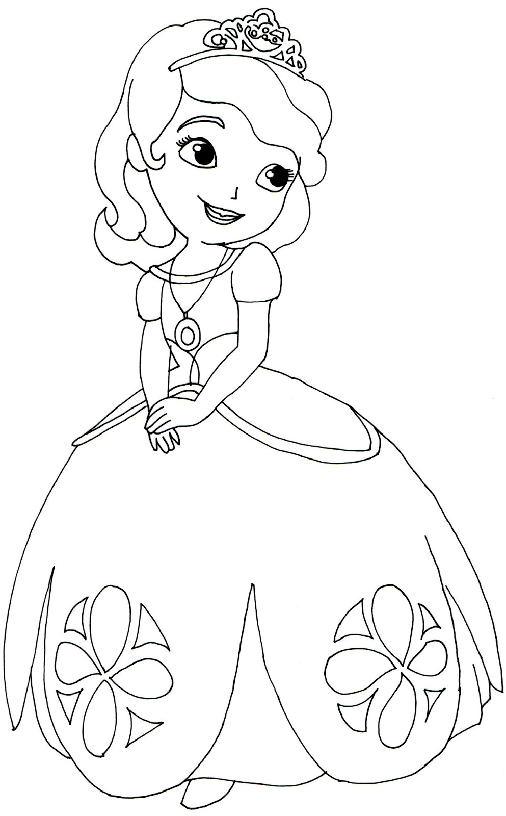 Sofia The First Printable Coloring Pages
 Sofia The First Coloring Pages March 2014
