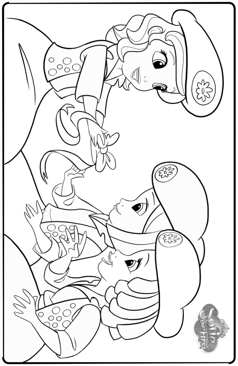 Sofia The First Printable Coloring Pages
 Sofia the First Coloring Pages