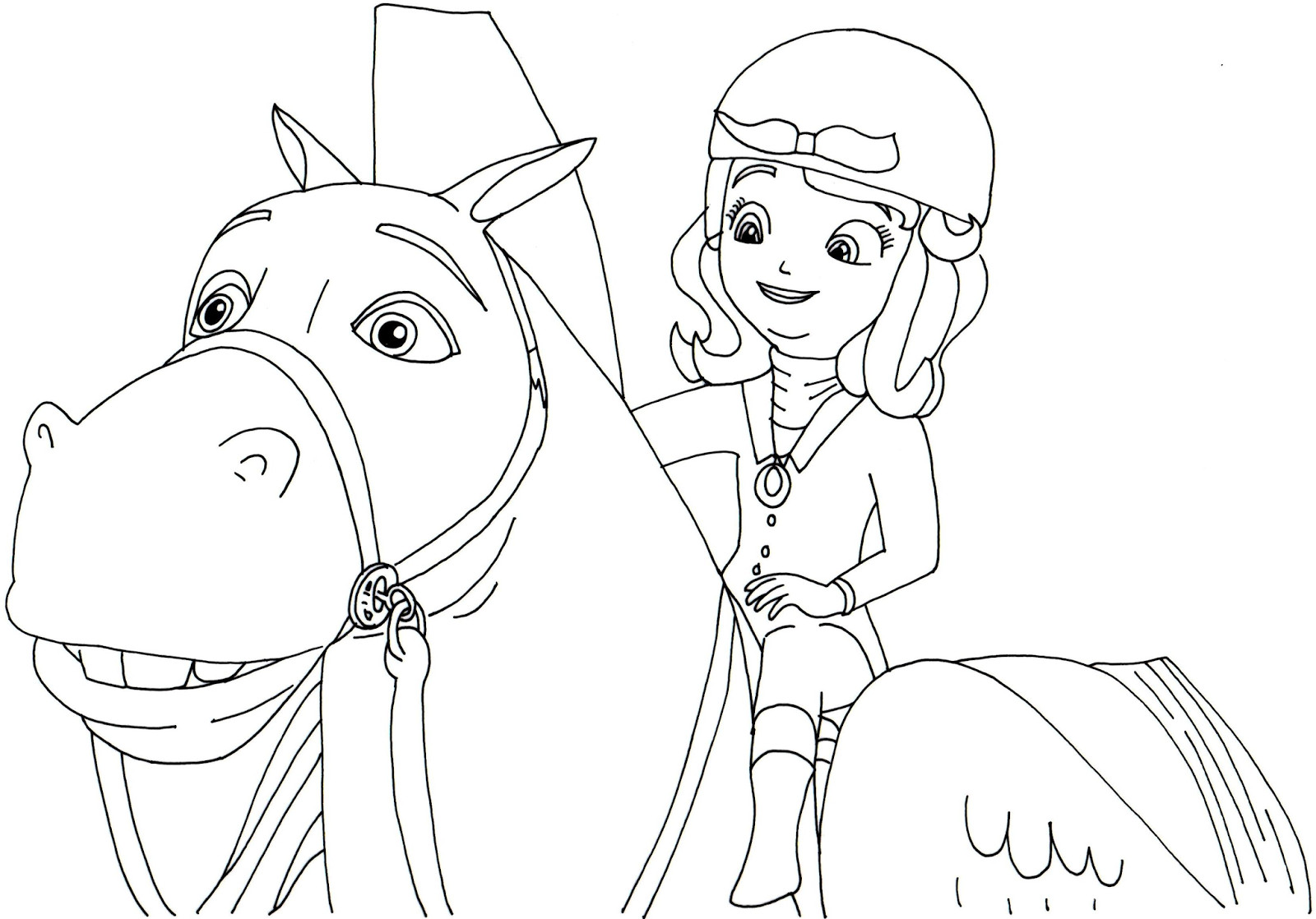 Sofia The First Printable Coloring Pages
 Sofia The First Coloring Pages Minimus and Sofia the