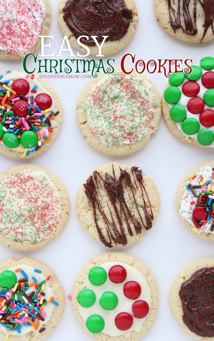 Soft Christmas Cookies
 Recipe Easy Christmas Cookies The Sensible Mom