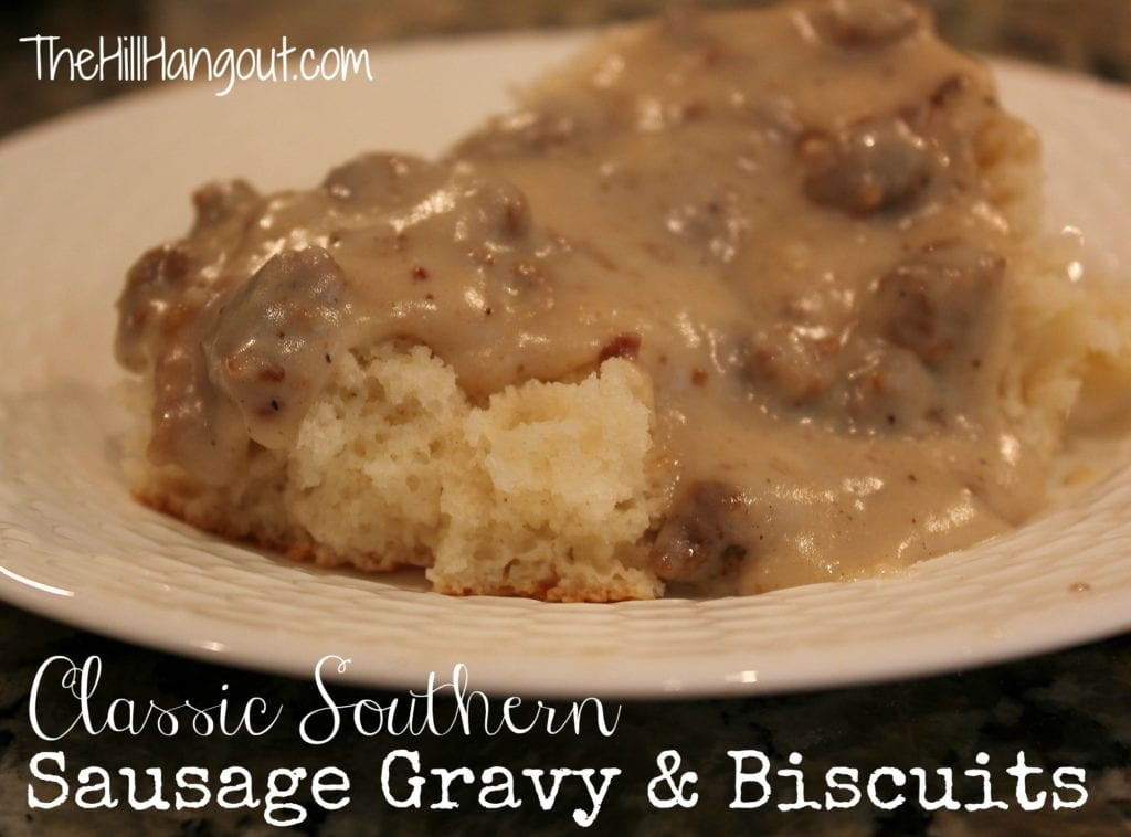 Southern Sausage Gravy
 Classic Southern Sausage Gravy & Biscuits