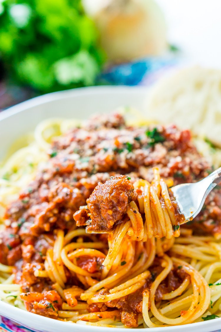 20 Best Ideas Spaghetti Bolognese Sauces – Home, Family, Style and Art ...