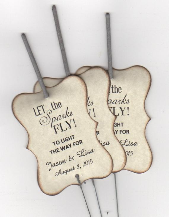 Sparklers Wedding Favours
 Sparkler Wedding Favor Send f Tags Let The by luvs2create2