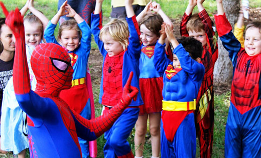 Spiderman Kids Party
 Hire A Party Host Boys Spiderman Themed Birthday Parties