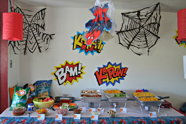 Spiderman Kids Party
 A Spidery Spider Man Birthday Party Building Our Story