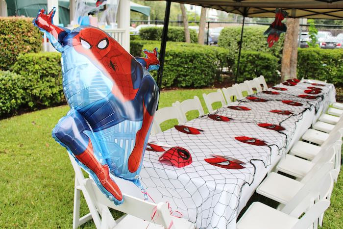 Spiderman Kids Party
 Kara s Party Ideas Amazing Spiderman Themed Birthday Party