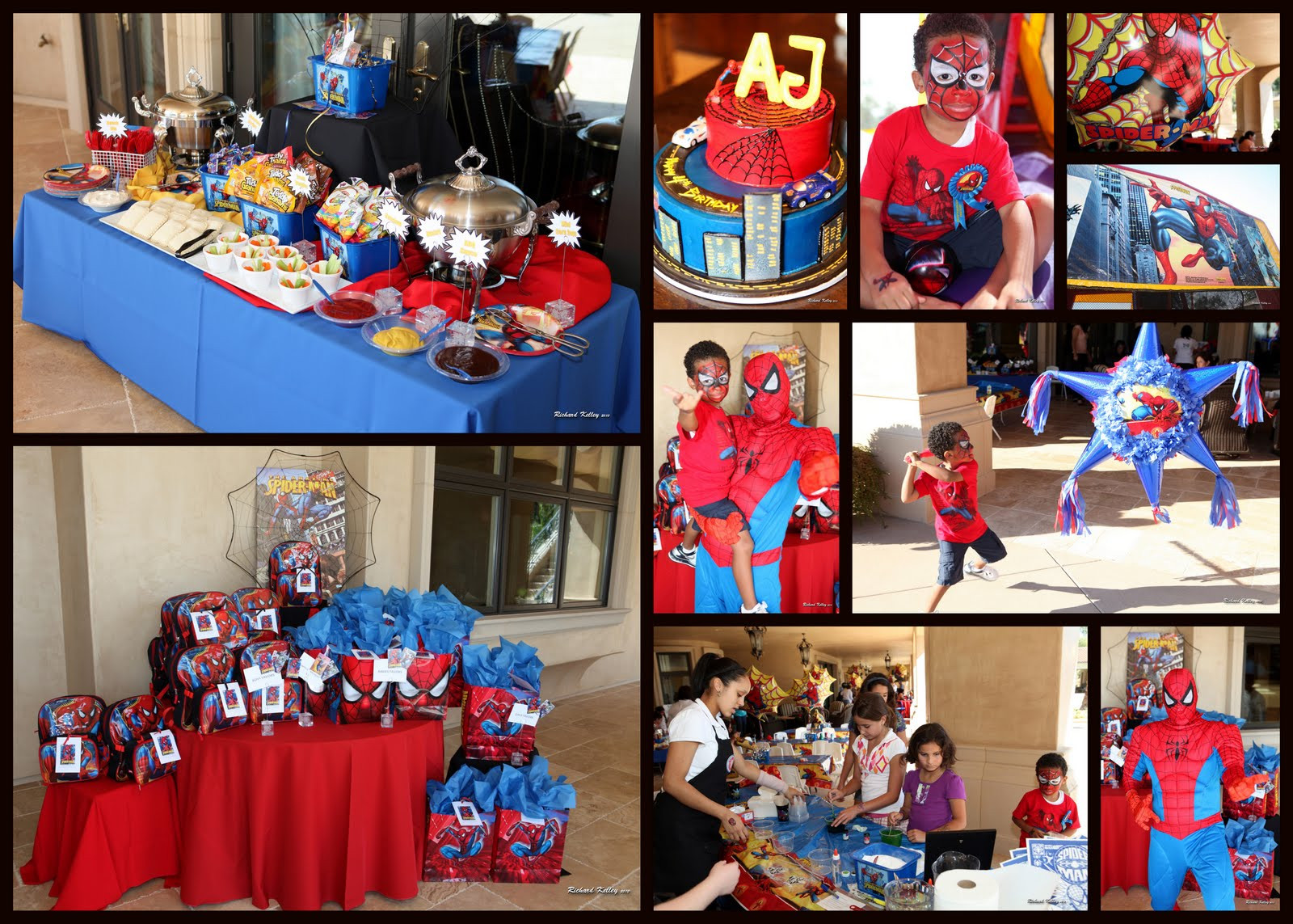 Spiderman Kids Party
 CHS Creative Productions Spiderman Party