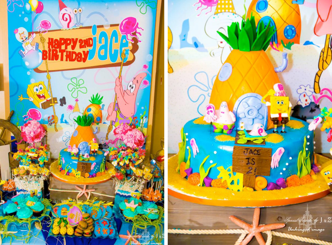 Spongebob Birthday Decorations
 Kara s Party Ideas Spongebob Squarepants Under the Sea 2nd