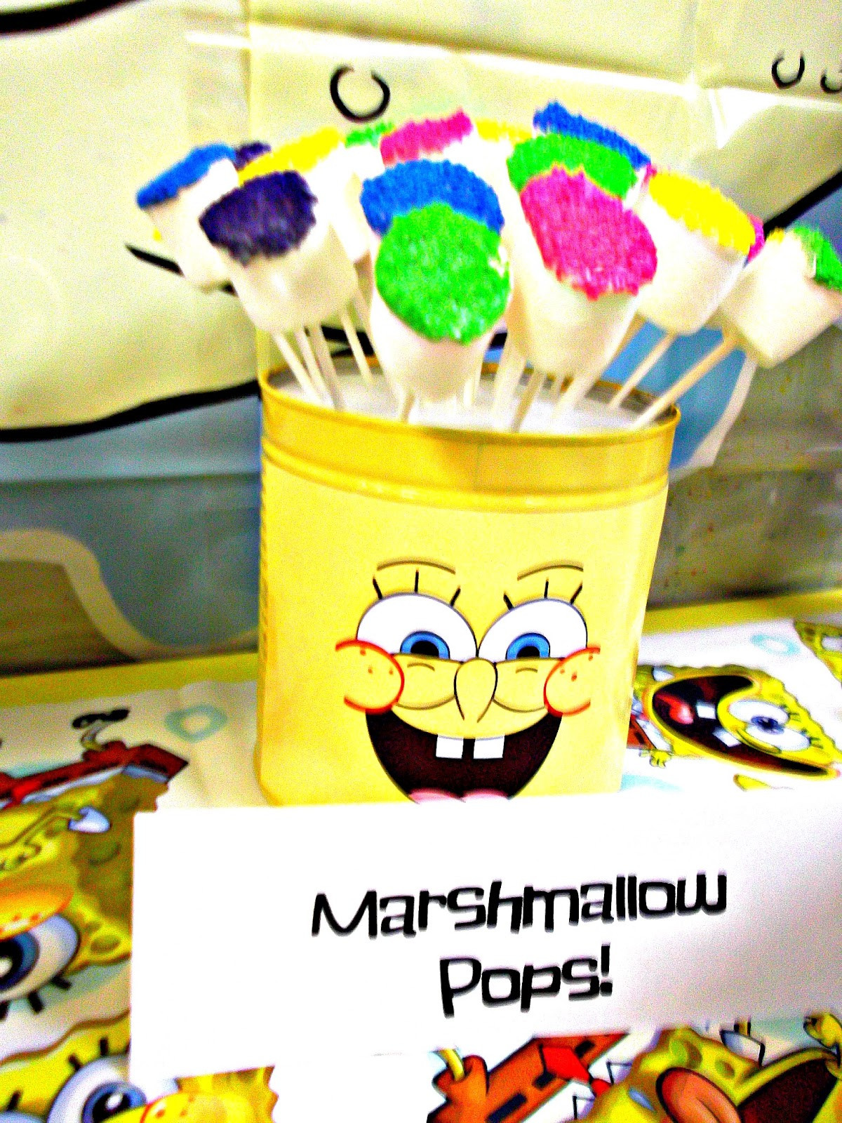 Spongebob Birthday Decorations
 Tennessee Honey Spongebob Party [ dump]