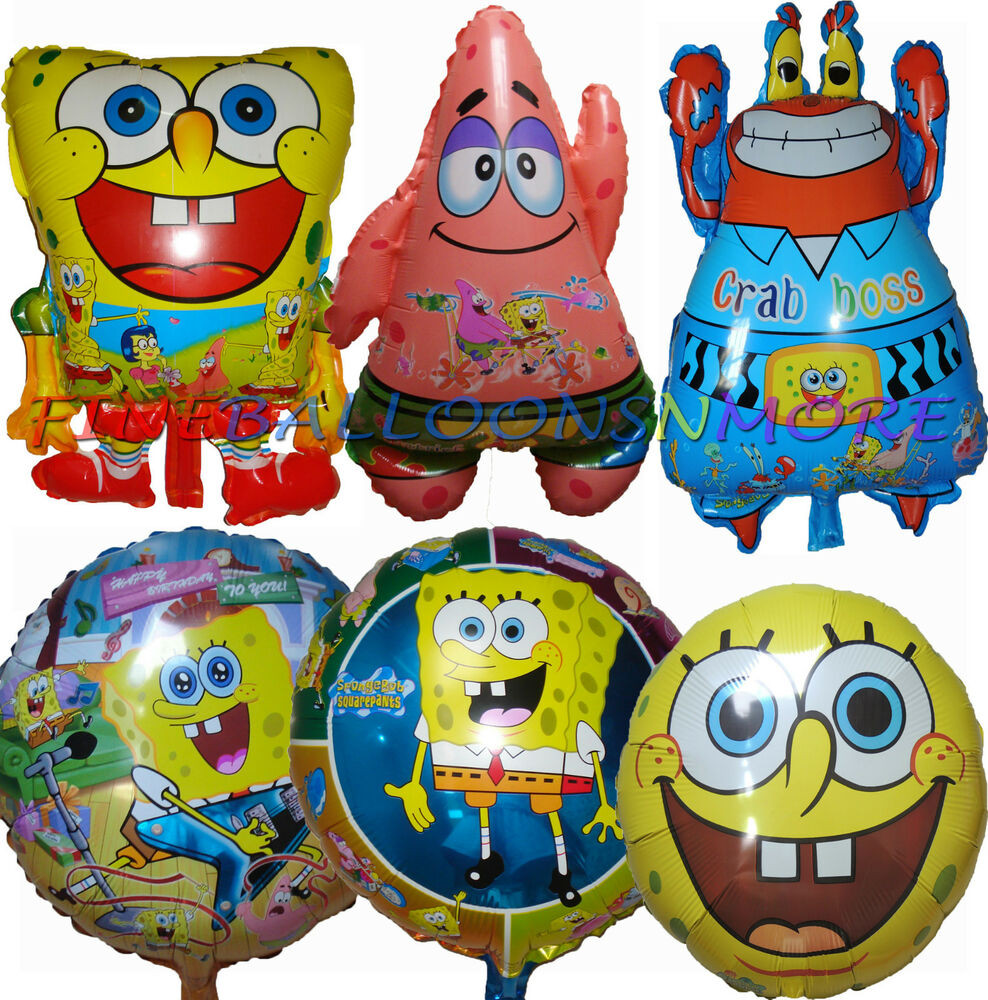 Spongebob Birthday Decorations
 SPONGEBOB SQUAREPANTS & PATRICK BALLOON BIRTHDAY PARTY