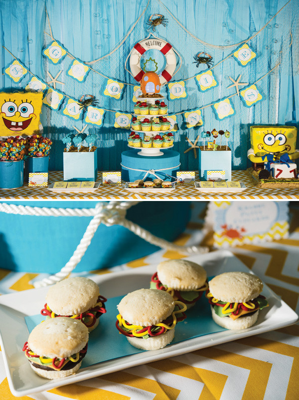 Spongebob Birthday Decorations
 Fantastic Spongebob Squarepants Birthday Party Hostess