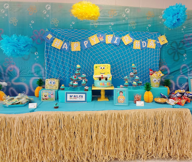 Spongebob Birthday Decorations
 Karo s Fun Land Party Feature SpongeBob Birthday Party