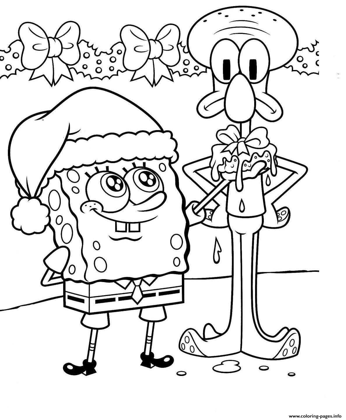 Spongebob Coloring Pages For Kids
 Free Printable Full Size Spongebob Coloring Pages