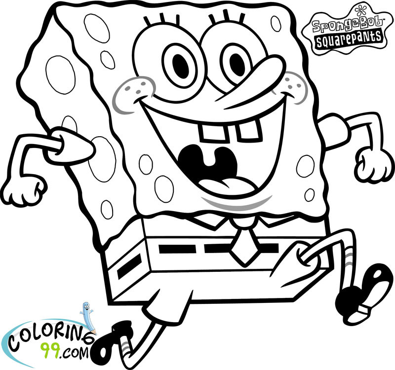Spongebob Coloring Pages Printable
 Spongebob Squarepants Coloring Pages