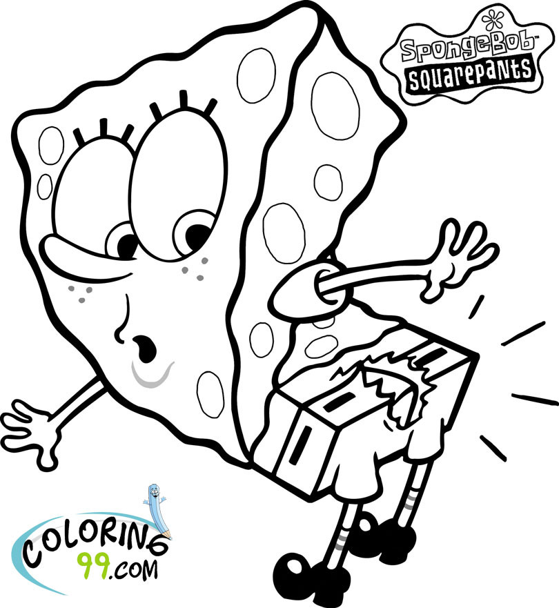 Spongebob Coloring Pages Printable
 August 2013