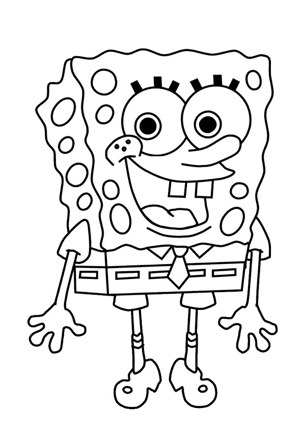 Spongebob Coloring Pages Printable
 Sponge Bob coloring pages