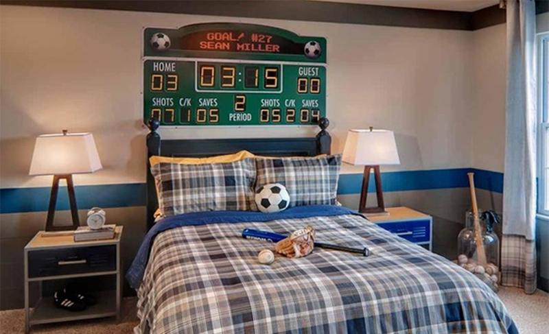 Sports Kids Room
 15 Sports Inspired Bedroom Ideas for Boys Rilane