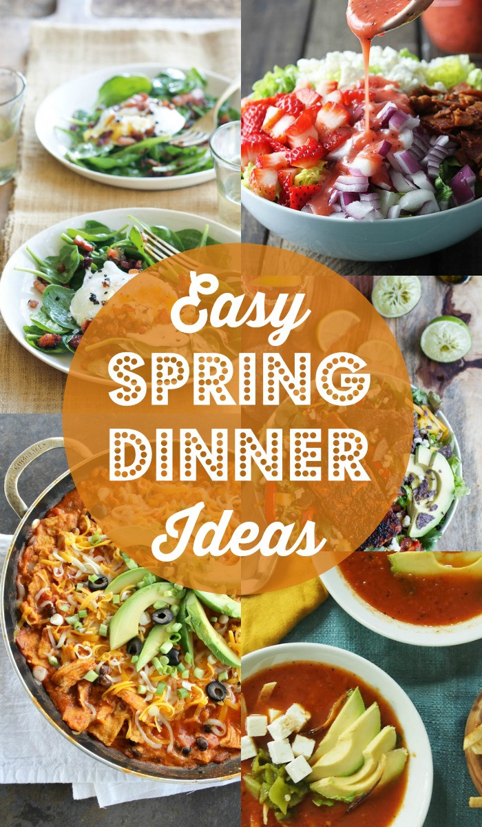 Spring Dinner Party Ideas
 Easy Spring Dinner Ideas Rainbow Delicious