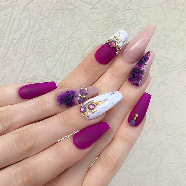 Spring Nail Art Designs
 21 Gorgeous Floral Nail Designs for Spring