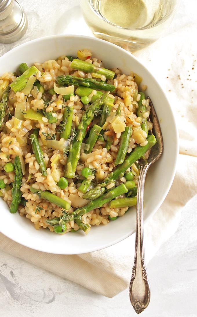 Spring Risotto Recipe
 Brown Rice Spring Risotto Robust Recipes