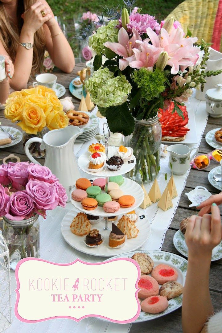 Spring Tea Party Ideas
 16 best Decoration Setups images on Pinterest