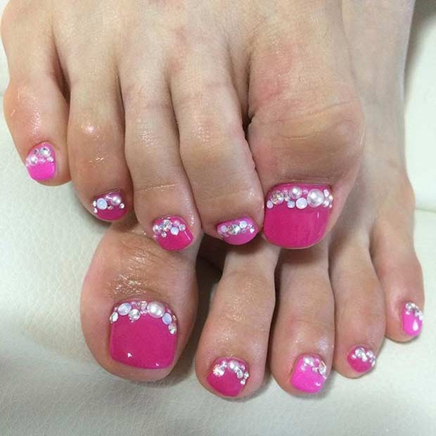 Spring Toe Nail Designs
 31 Easy Pedicure Designs for Spring