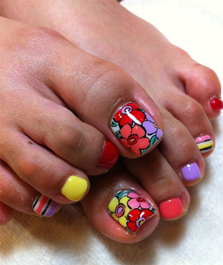 Spring Toe Nail Designs
 60 Most Beautiful Spring Nail Art Designs